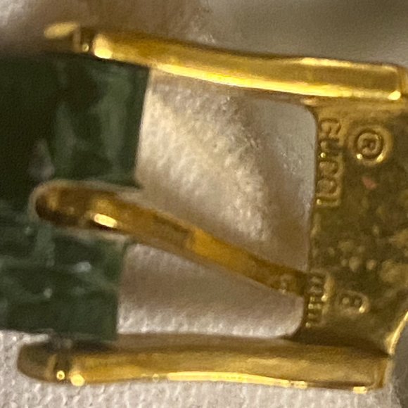 Gucci Watch Vintage Sherry Line 21mm Women\'s Gold X Green main image 4